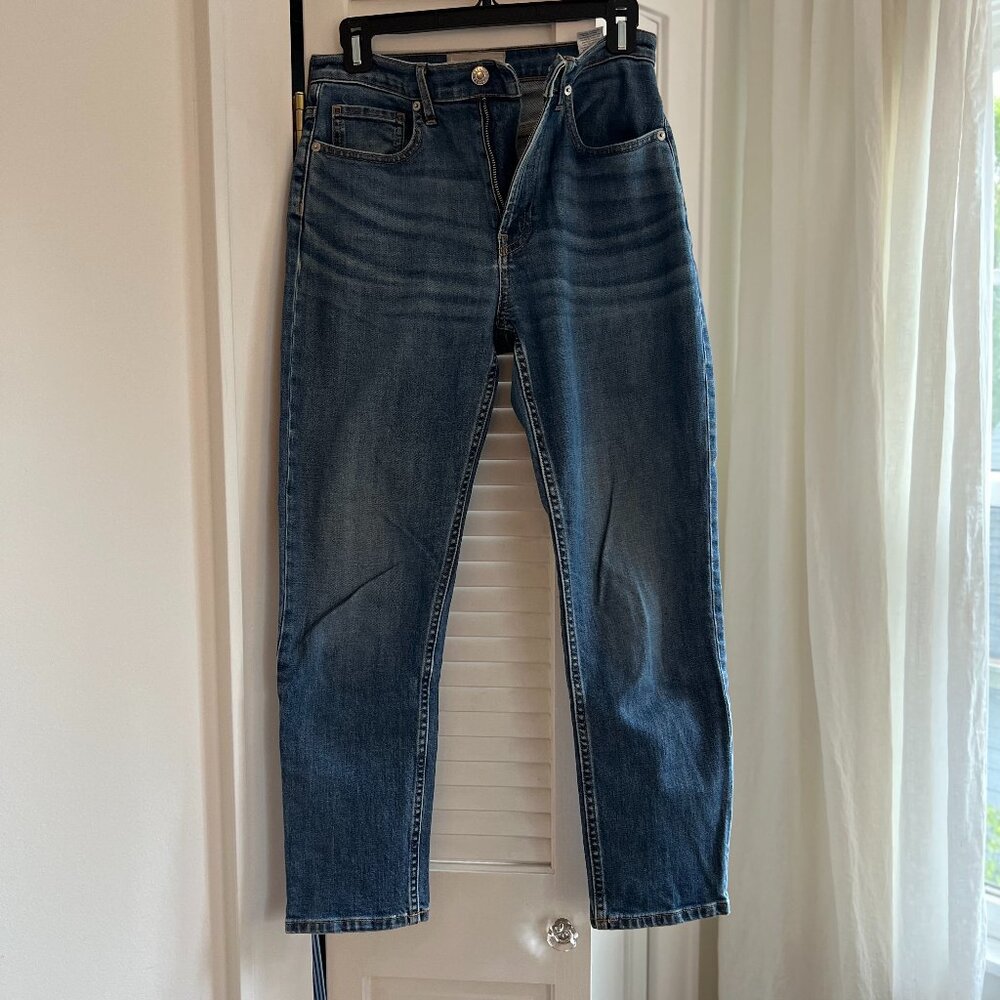 Everlane High Rise Straight Jean 26 Ankle.